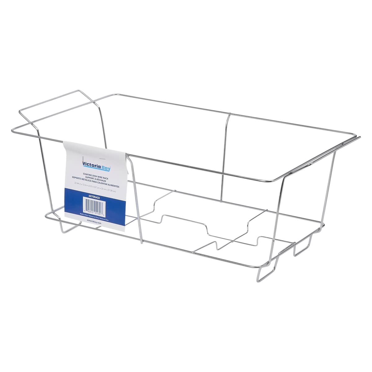 Victoria Bay Wire Chafing Rack Stand Chrome 25/Case