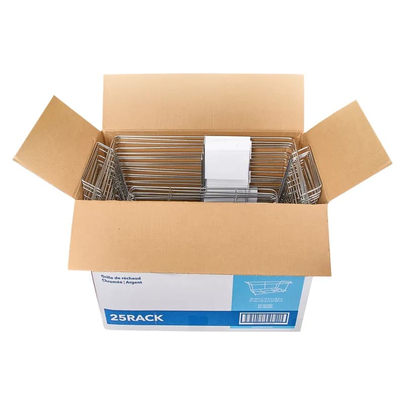 Victoria Bay Wire Chafing Rack Stand Chrome 25/Case