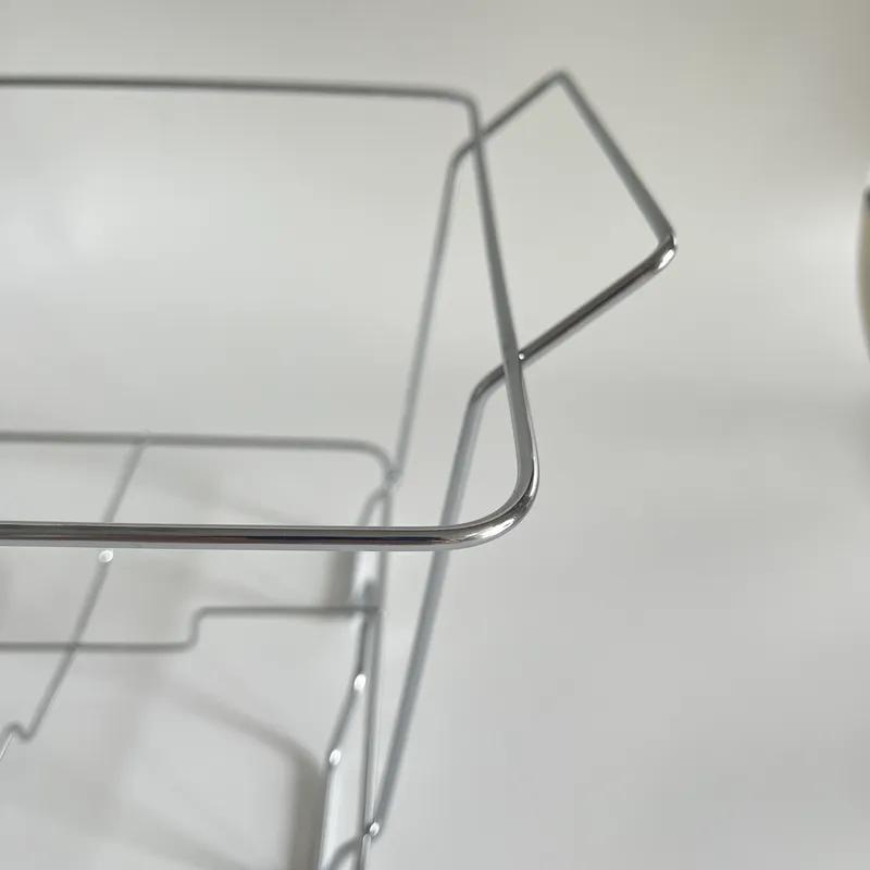 Victoria Bay Wire Chafing Rack Stand Chrome 25/Case