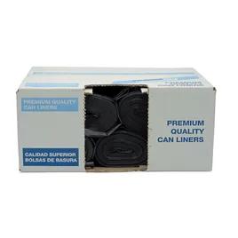 Victoria Bay Can Liner 40X47 IN Black Plastic 1.2MIL Extra Extra Heavy 100/Case
