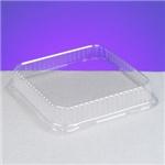 Lid Dome 8X8 IN PET Clear Square For Container 250/Case