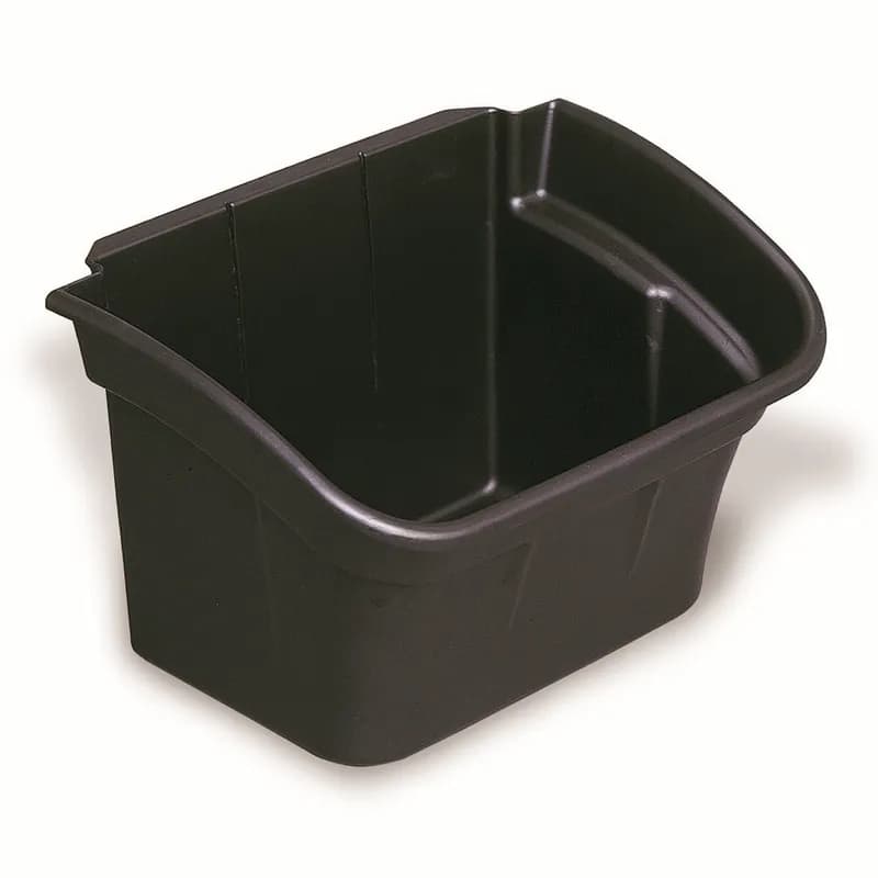 Bin Box 12.12X17.00X5.00 IN Black HDPE Utility 1/Each