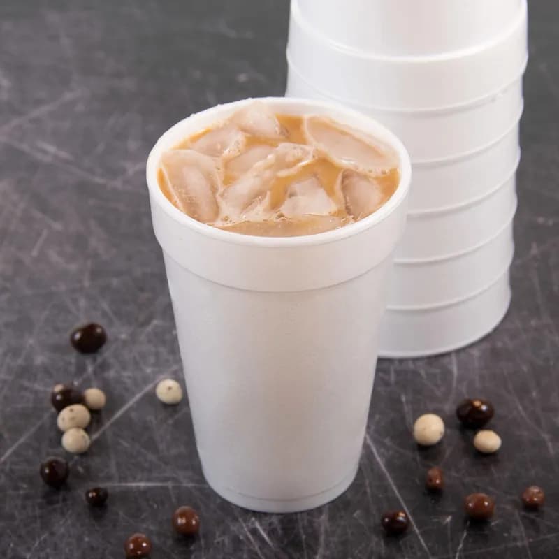 Dart® Cup Insulated 16 OZ EPS White 20 Count/Pack 12 Packs/Case 240 Count/Case