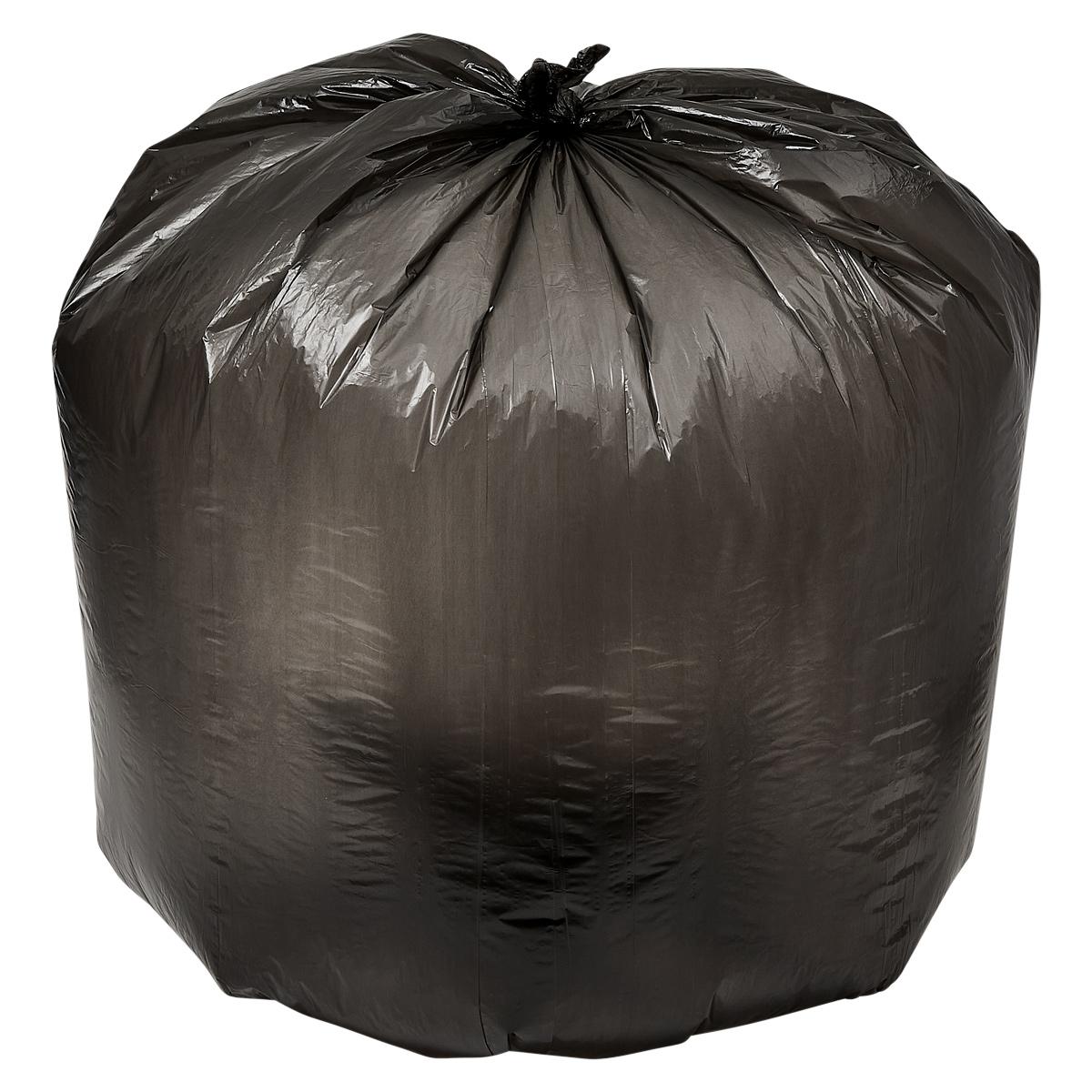 Victoria Bay Can Liner 24X33 IN Black Plastic 8MIC 1000/Case