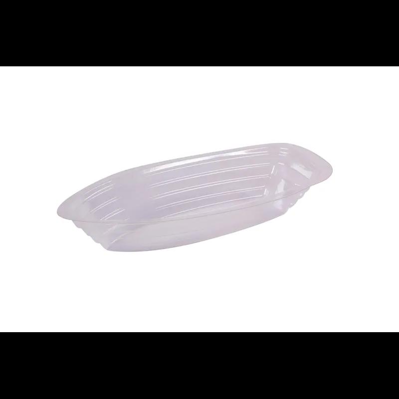 Fresh-Pak To-Go Banana Split Dessert Container Base 8 OZ OPS Clear Oblong 1000/Case