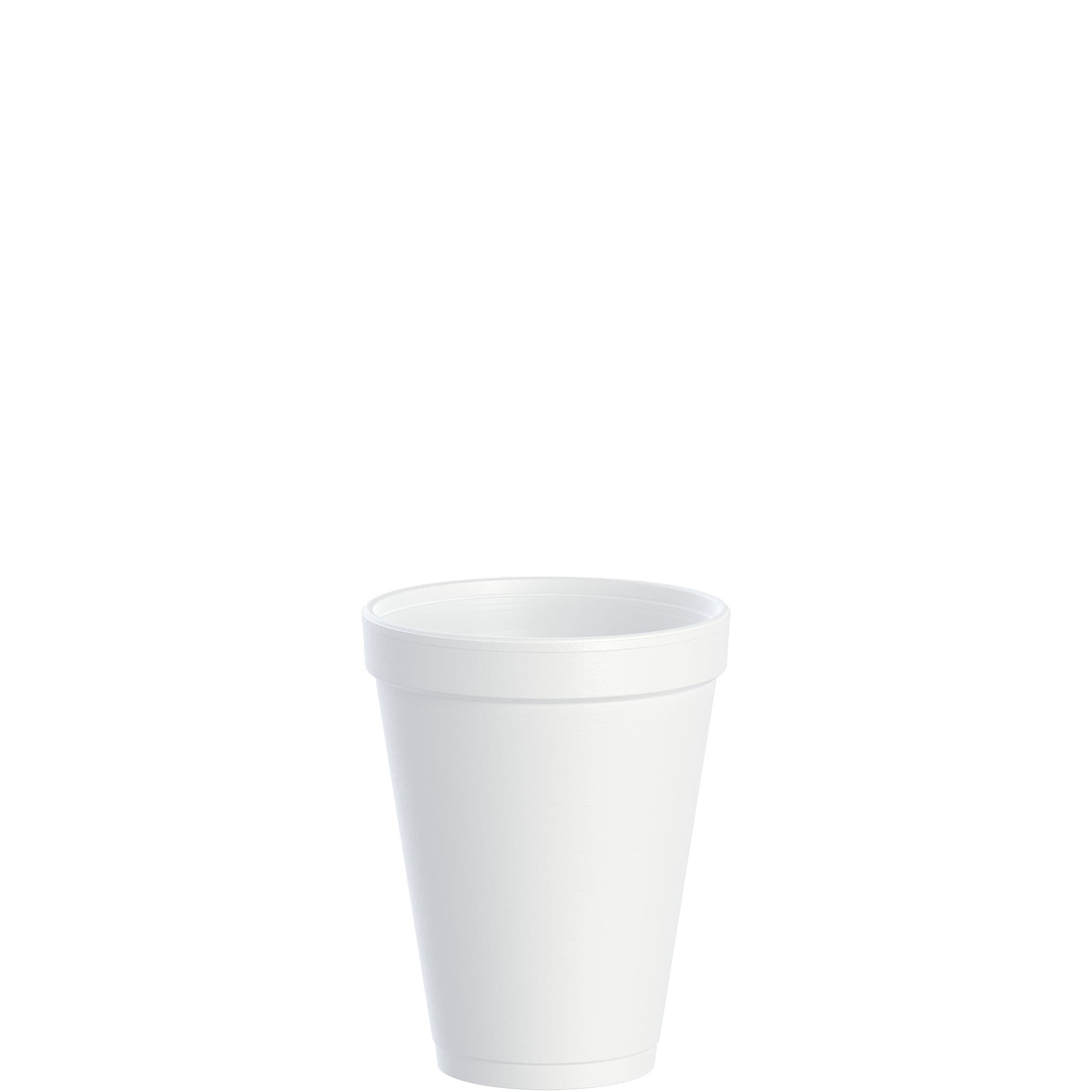 Dart® J Cup® Cup Insulated 12 OZ EPS White 25 Count/Pack 40 Packs/Case 1000 Count/Case