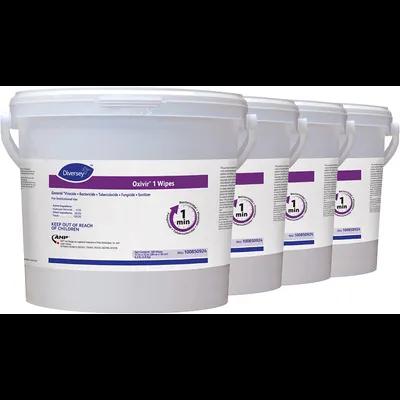 Oxivir® 1 One-Step Disinfectant Multi Surface Wipe Accelerated Hydrogen Peroxide (AHP®) 160 Count/Pack 4 Packs/Case