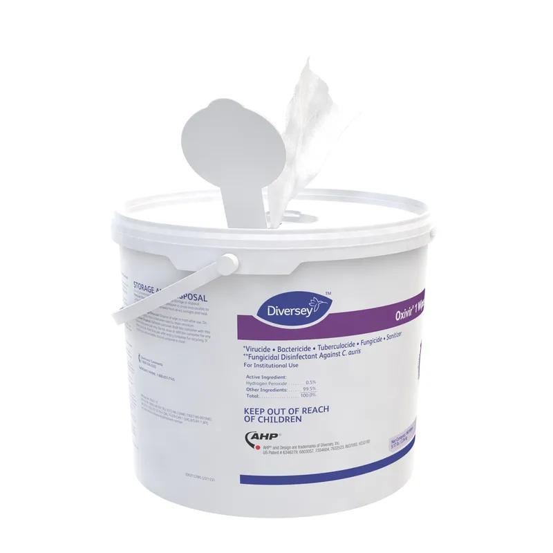 Oxivir® 1 One-Step Disinfectant Multi Surface Wipe Accelerated Hydrogen Peroxide (AHP®) 160 Count/Pack 4 Packs/Case