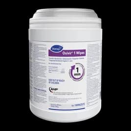 Oxivir® 1 One-Step Disinfectant Multi Surface Wipe Accelerated Hydrogen Peroxide (AHP®) 60 Count/Pack 12 Packs/Case