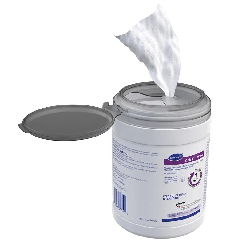 Oxivir® 1 One-Step Disinfectant Multi Surface Wipe Accelerated Hydrogen Peroxide (AHP®) 60 Count/Pack 12 Packs/Case