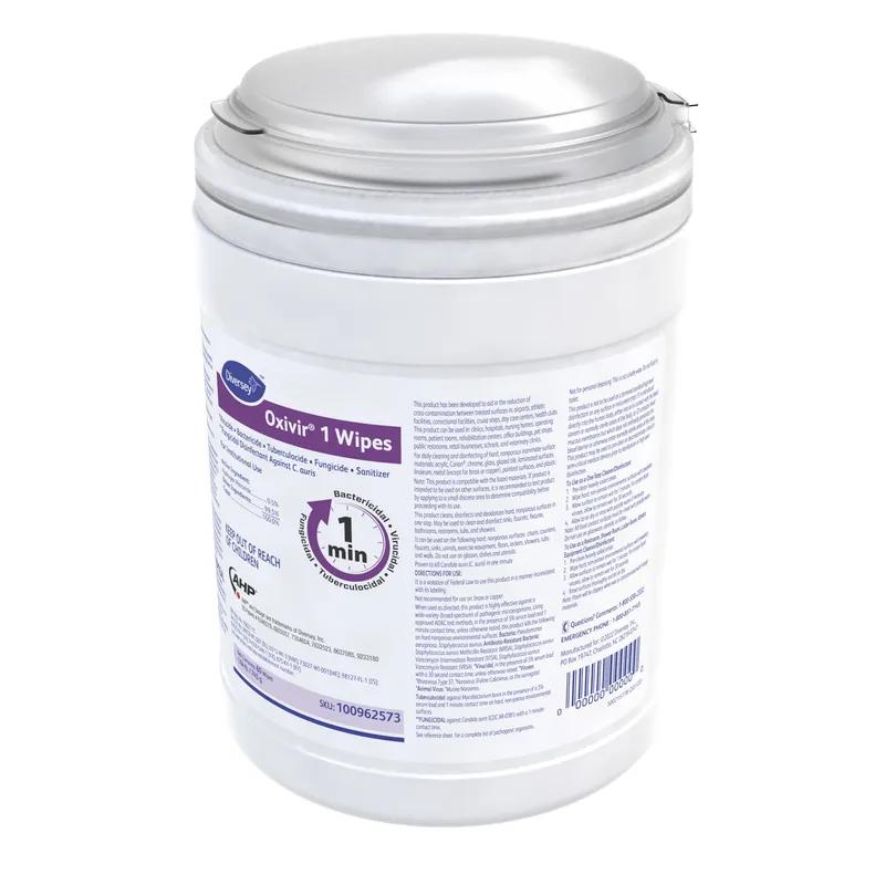Oxivir® 1 One-Step Disinfectant Multi Surface Wipe Accelerated Hydrogen Peroxide (AHP®) 60 Count/Pack 12 Packs/Case