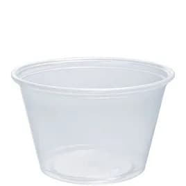 Dart® Conex Complements® Souffle & Portion Cup 4 OZ PP Clear Round 125 Count/Pack 20 Packs/Case 2500 Count/Case