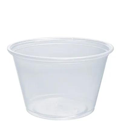 Dart® Conex Complements® Souffle & Portion Cup 4 OZ PP Clear Round 125 Count/Pack 20 Packs/Case 2500 Count/Case
