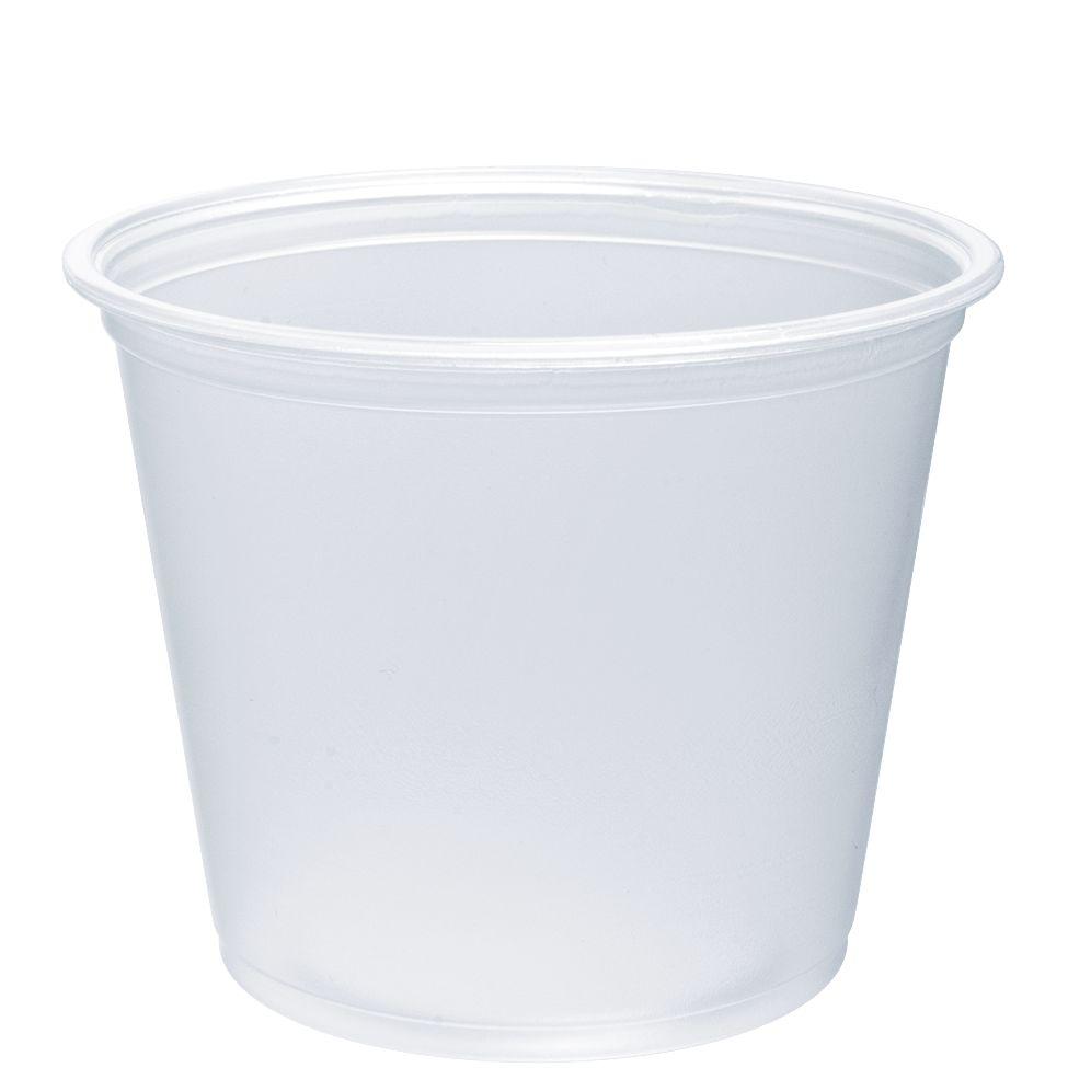 Dart® Conex Complements® Souffle & Portion Cup 5.5 OZ PP Clear Round 125 Count/Pack 20 Packs/Case 2500 Count/Case