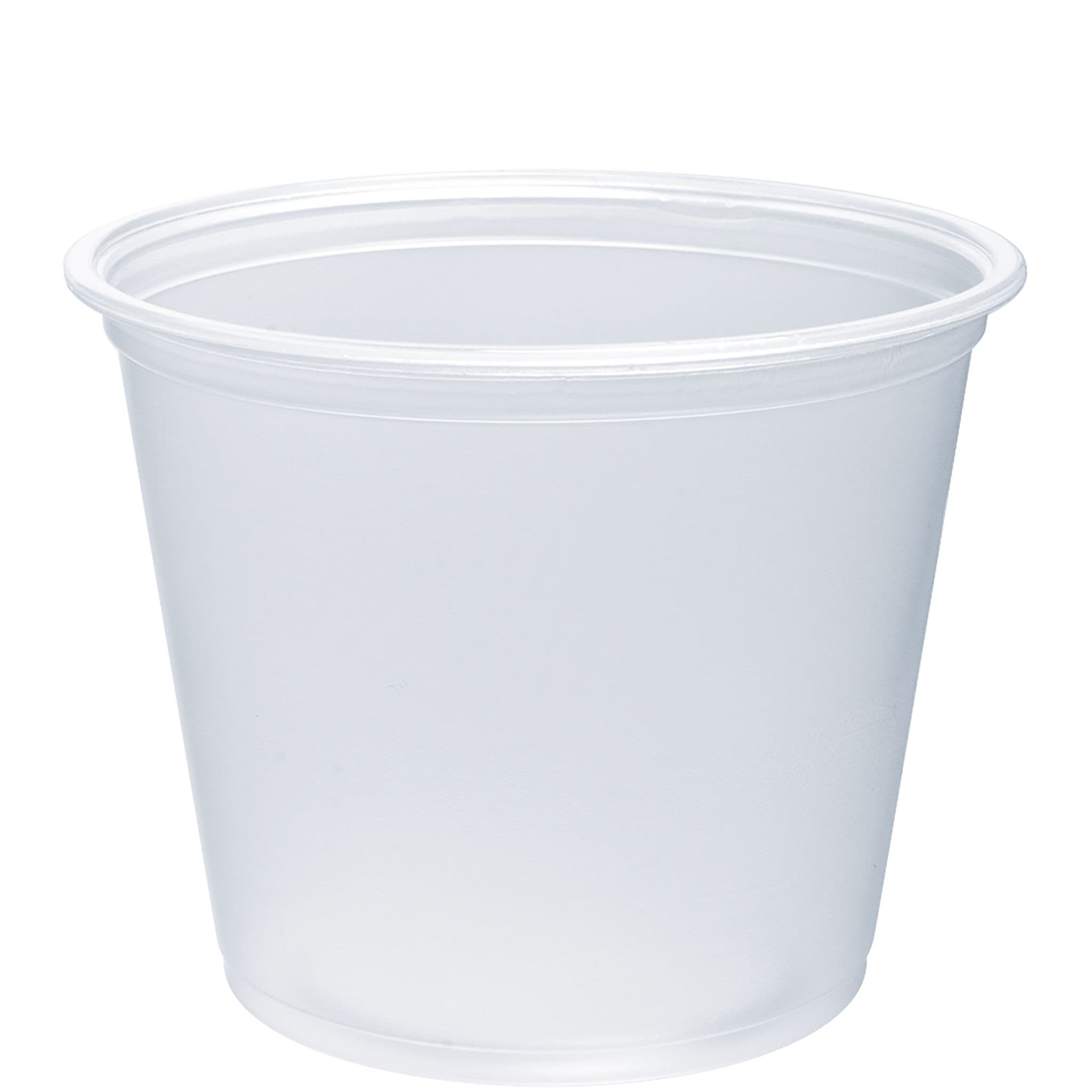Dart® Conex Complements® Souffle & Portion Cup 5.5 OZ PP Clear Round 125 Count/Pack 20 Packs/Case 2500 Count/Case