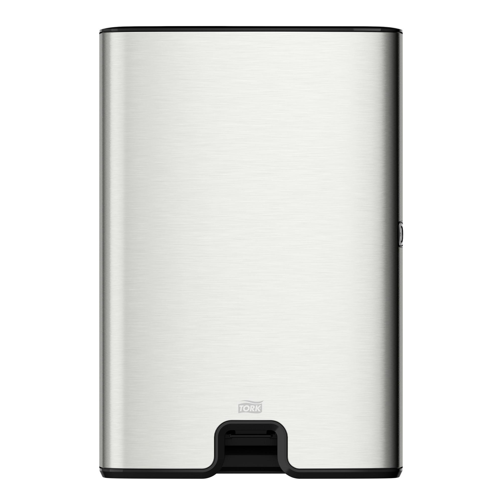 Tork Paper Towel Dispenser 4X12X18 IN Metal Plastic Wall Mount, Locking Silver Multifold 1/Each