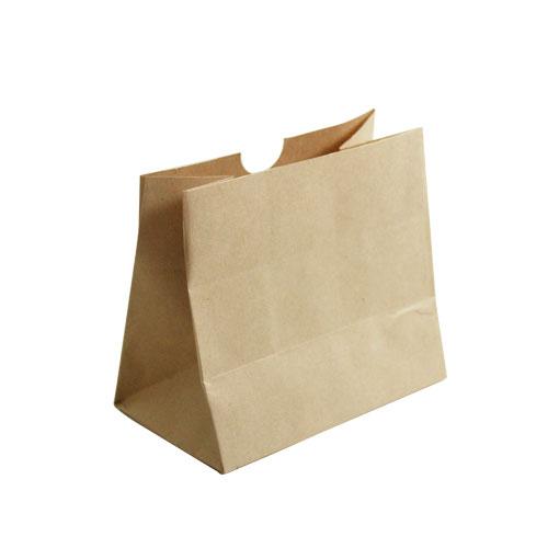 Bagcraft® Snak Sack Snack Bag 4.25X2.5X3.75 IN Wax Coated Paper Kraft Grease Resistant 1000/Case
