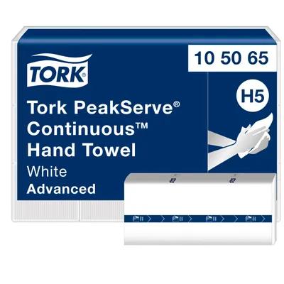 Tork PeakServe Continuous™ Folded Paper Towel H5 8.85X7.91 IN 3.15X7.91 IN White Refill 410 Sheets/Pack 12 Packs/Case 4920 Sheets/Case