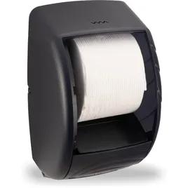 San Jamar Oceans® Duett Toilet Paper Dispenser 7.50X13X7.75 IN Plastic Black Pearl Standard Roll 1/Each