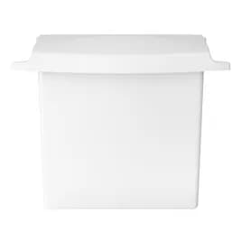 Menstrual Care Disposal Receptacle White Plastic 1/Case