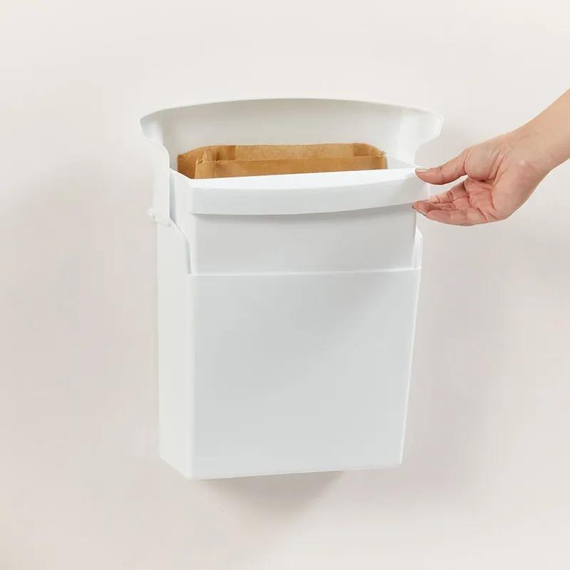 Menstrual Care Disposal Receptacle White Plastic 1/Case