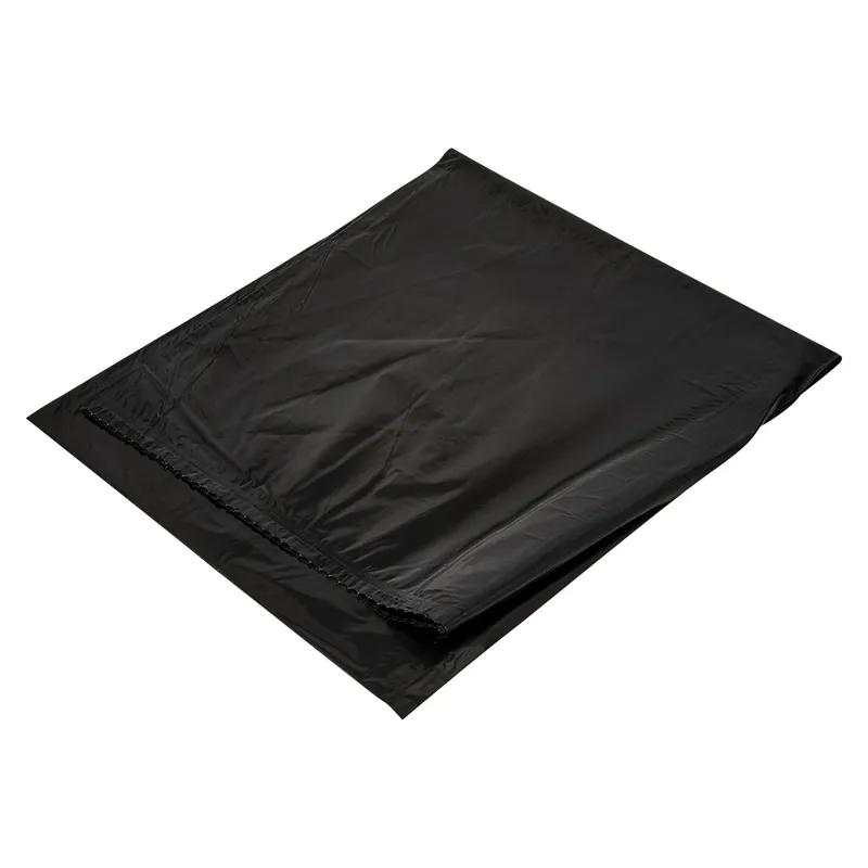 Victoria Bay Can Liner 43X47 IN Black Plastic 1.2MIL Flat Pack 100/Case