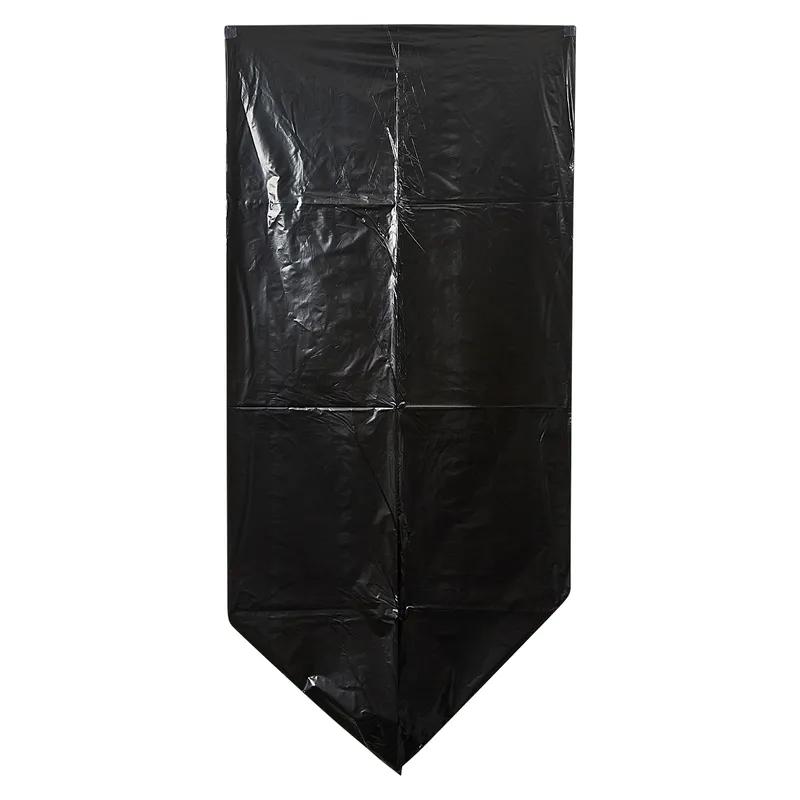 Victoria Bay Can Liner 43X47 IN Black Plastic 1.2MIL Flat Pack 100/Case