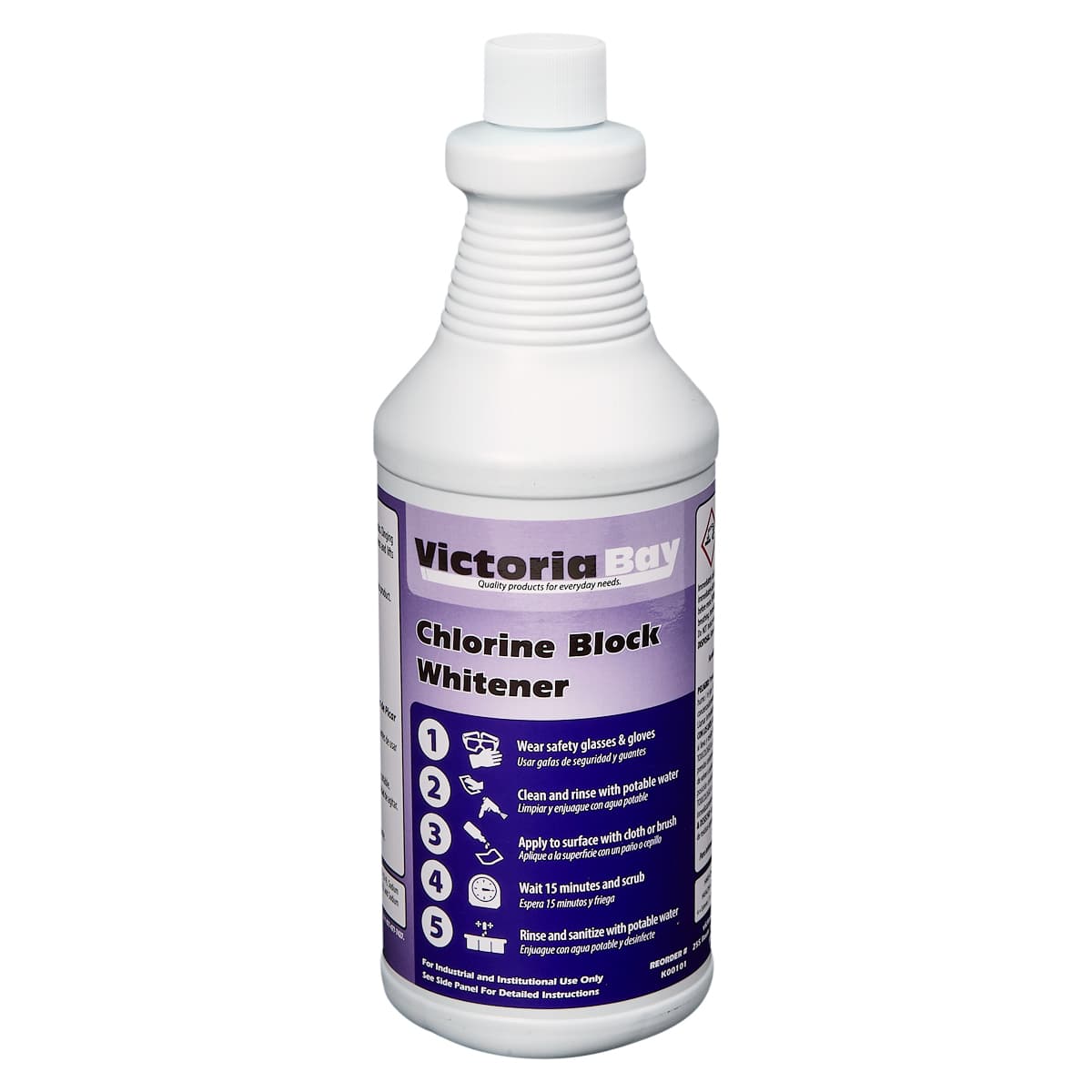 Victoria Bay Chlorine Block Whitener 32 FLOZ 6/Case