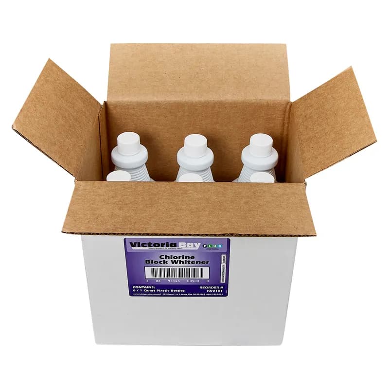 Victoria Bay Chlorine Block Whitener 32 FLOZ 6/Case