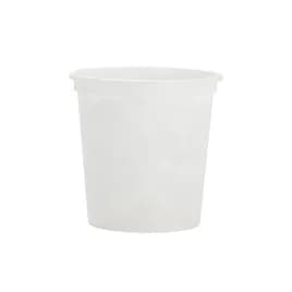 Deli Container Base 16 OZ PP White Translucent Round 600/Case