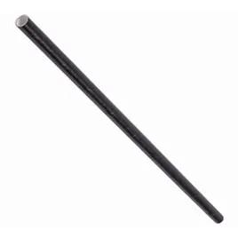 Victoria Bay Jumbo Straw 7.75 IN Paper Black Unwrapped 6000/Case