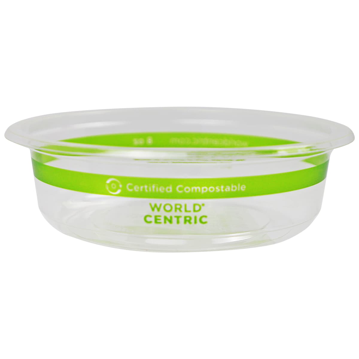 Deli Container Base 8 OZ Plastic Clear Round 1000/Case
