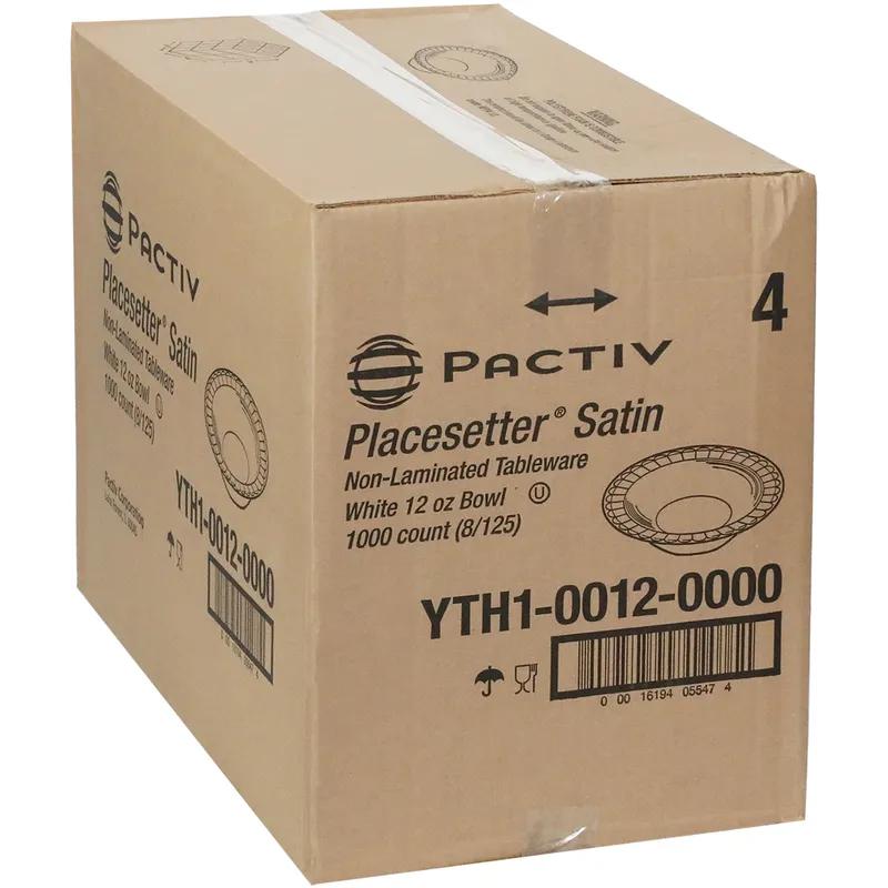 Bowl 12 OZ Polystyrene Foam White Round 1000/Case