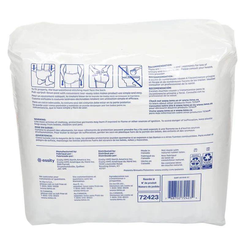 TENA® Dry Comfort Underwear Large (LG) Pull Up 72/Case