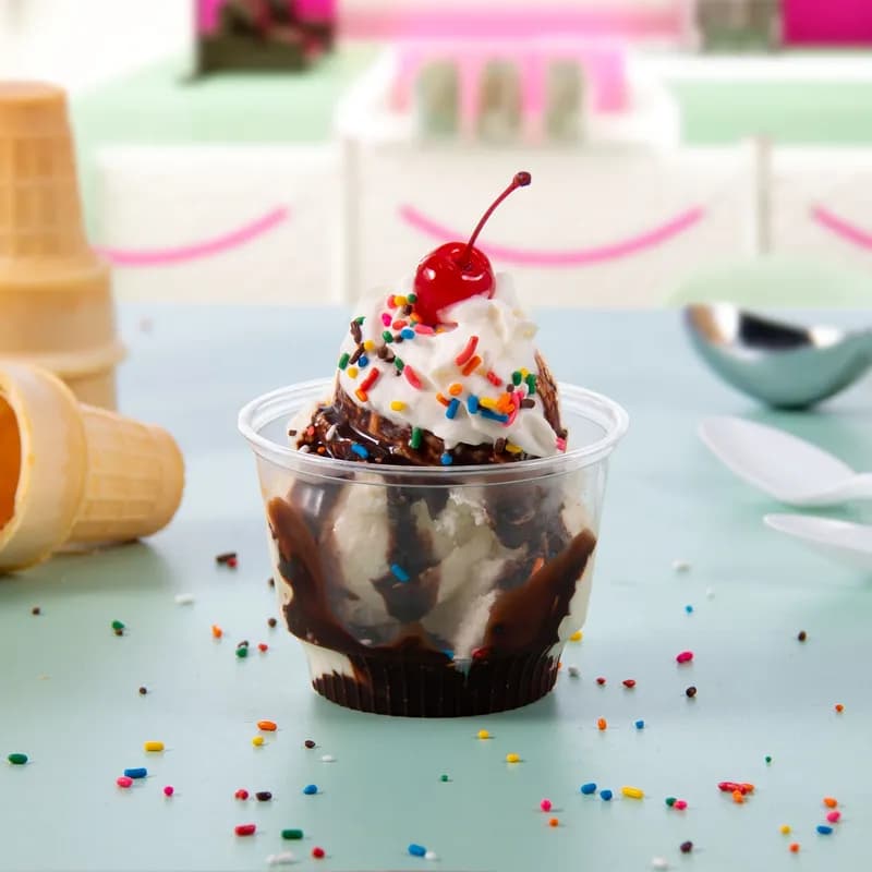 Solo® SoloServe® Cold Dessert Container Base 8 OZ PET Clear Round 50 Count/Pack 20 Packs/Case 1000 Count/Case