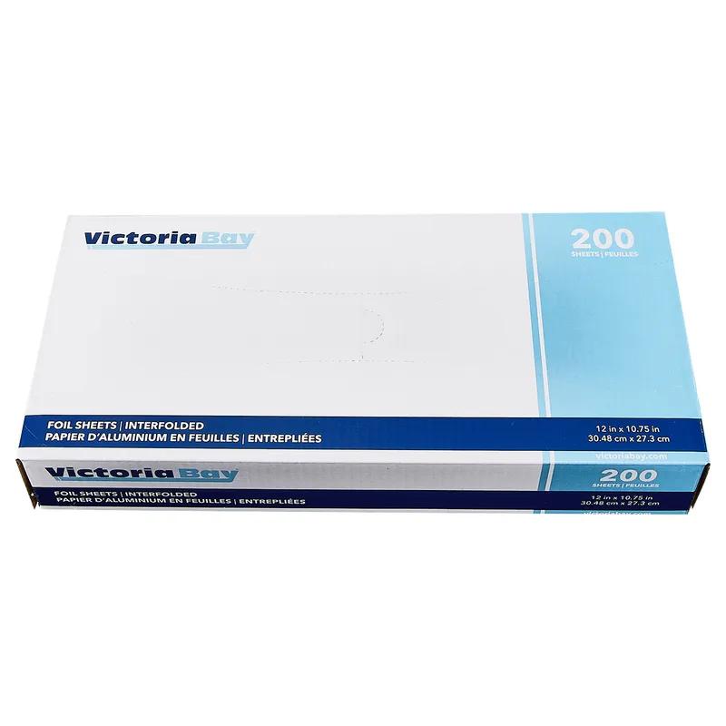 Victoria Bay Foil Sheets 12X10.75 IN Aluminum Silver Interfold 2400/Case