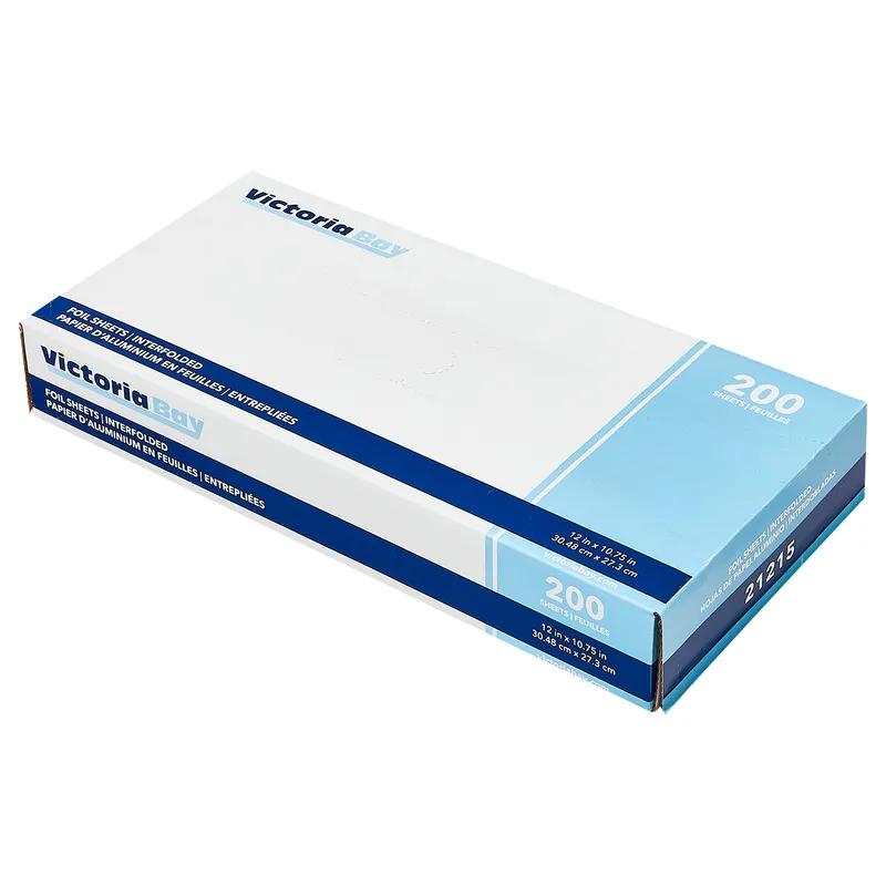 Victoria Bay Foil Sheets 12X10.75 IN Aluminum Silver Interfold 2400/Case