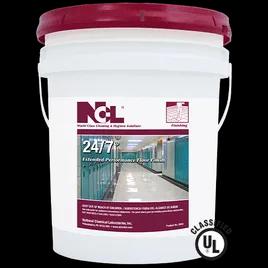 24-7® Typical Acrylic Floor Finish 12X12X15 IN 5 GAL Burnishing RTU High Solids Pure Acrylic Polymers 1/Pail