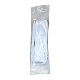 WNA 4PC Cutlery Kit White Medium Weight With 13X15 Napkin,Fork,Knife,Teaspoon 250/Case