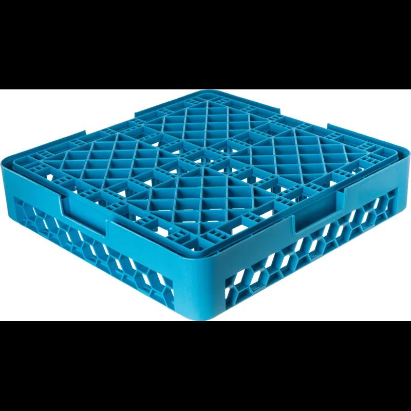 Carlisle Foodservice Products® Dish Rack Tray 19.88X19.88 IN PP Carlisle Blue All Purpose 2.5IN Pegs 1/Each