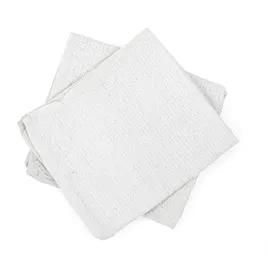 Bar Mop Cleaning Cloth Cotton White Counter 12 Count/Bag 5 Count/Case