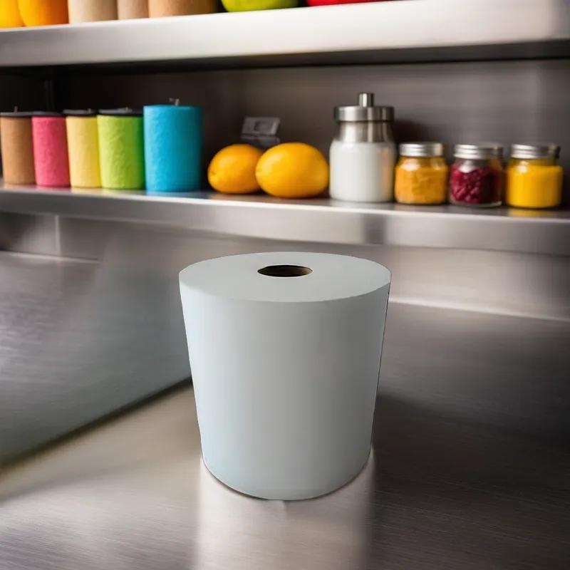 Roll Paper Towel 700 FT TAD Paper White Standard Roll 6 Rolls/Case