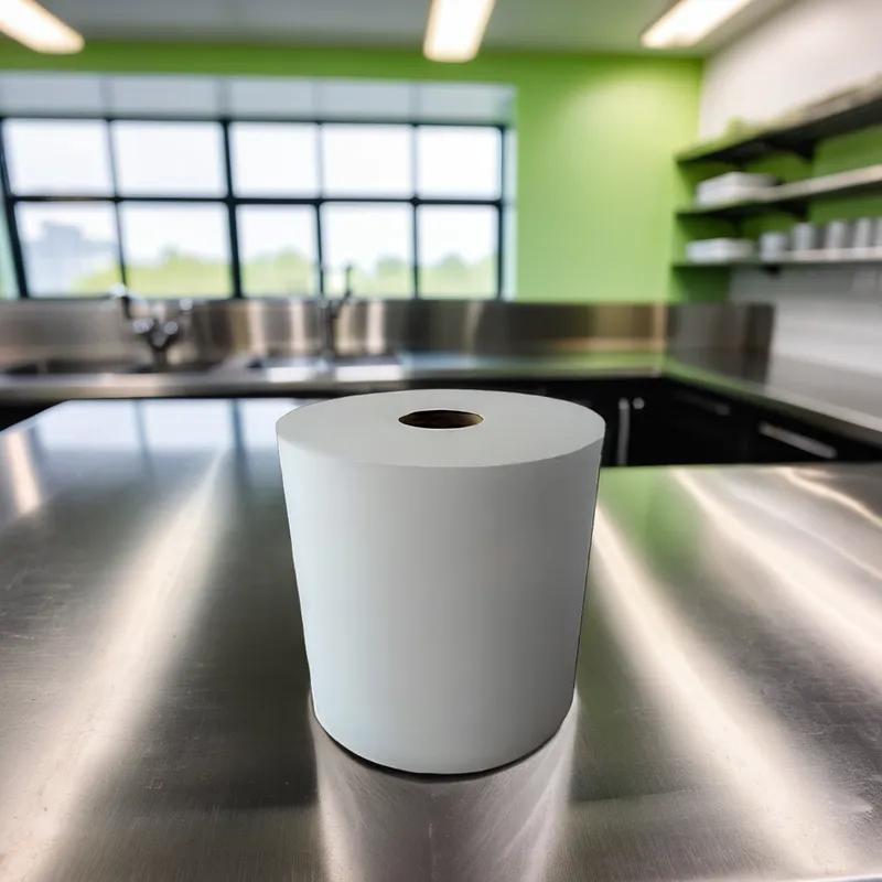 Roll Paper Towel 700 FT TAD Paper White Standard Roll 6 Rolls/Case