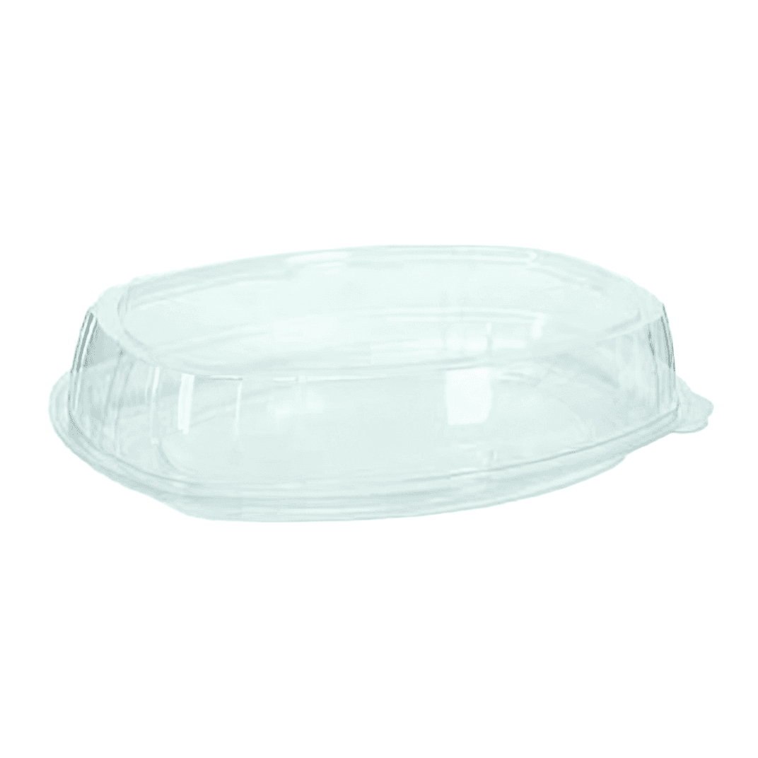 WNA CaterLine® Convertibowl™ Bowl Take-Out Tray Base & Lid Combo 13X9 IN PET 25/Case