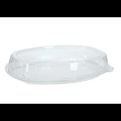 WNA CaterLine® Lid Dome 16X12 IN PET Clear Oval For Bowl 25/Case