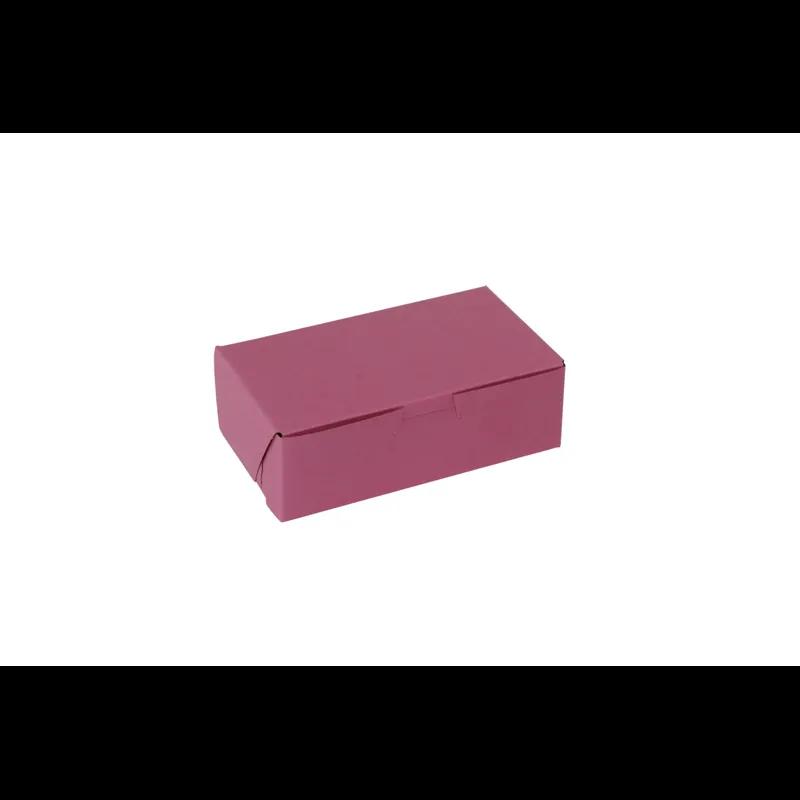 Bakery Box 6.25X3.75X2.125 IN Paperboard Strawberry Corner Lock 1-Piece 250/Case