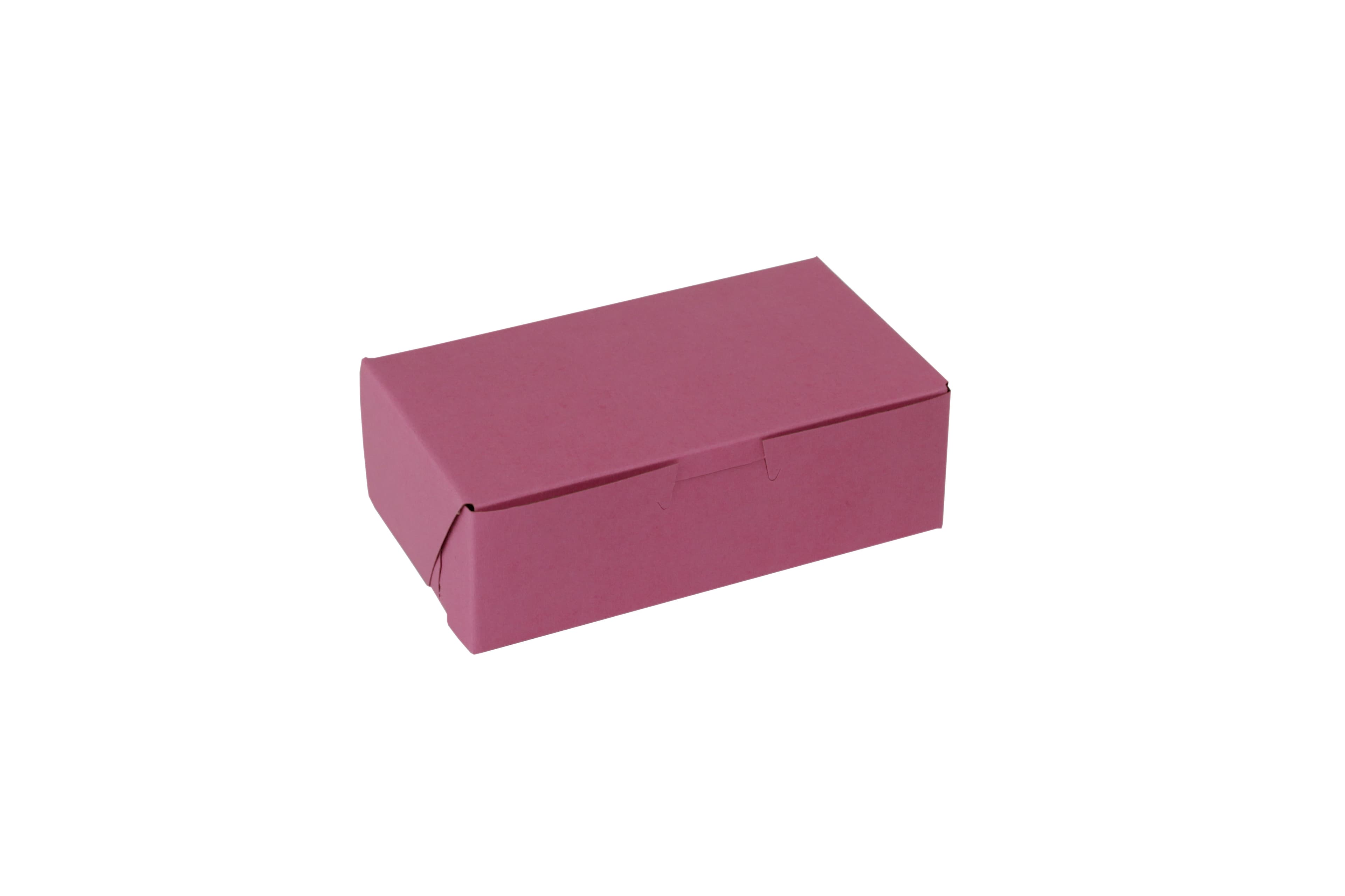 Bakery Box 6.25X3.75X2.125 IN Paperboard Strawberry Corner Lock 1-Piece 250/Case
