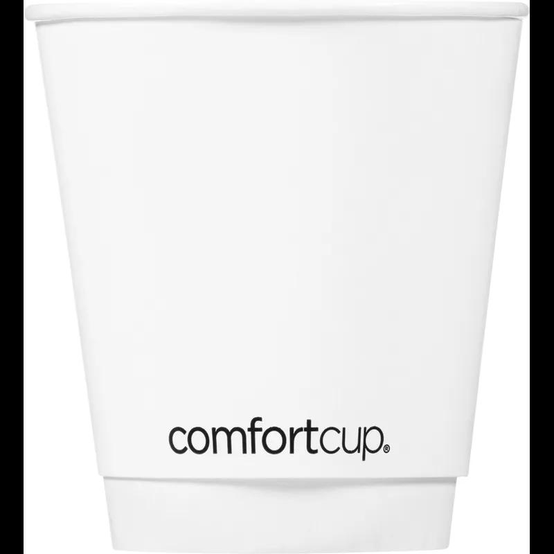 Chinet Comfort® Comfort Cup® Hot Cup Insulated 12 OZ SBS Paperboard White 630/Case