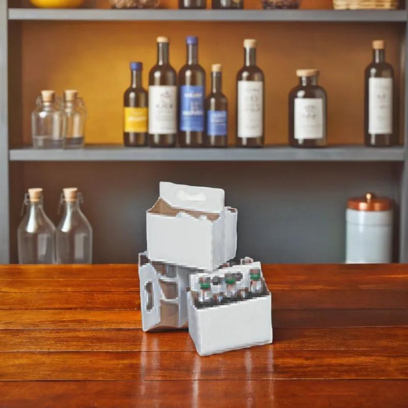 Bottle Carrier Paper White 140/Box
