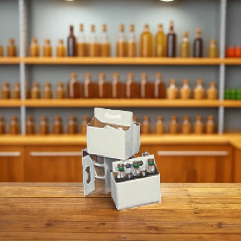 Bottle Carrier Paper White 140/Box